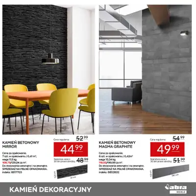 Abra Meble - gazetka promocyjna Panele, lamele, kamienie dekoracyjne od wtorku 17.03 do czwartku 26.03 - strona 21