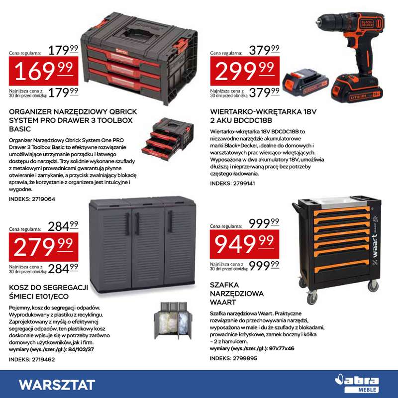 Abra Meble - gazetka promocyjna Panele, lamele, kamienie dekoracyjne od wtorku 17.03 do czwartku 26.03 - strona 23