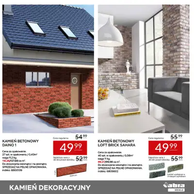 Abra Meble - gazetka promocyjna Panele, lamele, kamienie dekoracyjne od wtorku 17.03 do czwartku 26.03 - strona 19