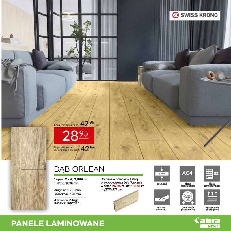 Abra Meble - gazetka promocyjna Panele, lamele, kamienie dekoracyjne od wtorku 17.03 do czwartku 26.03 - strona 3