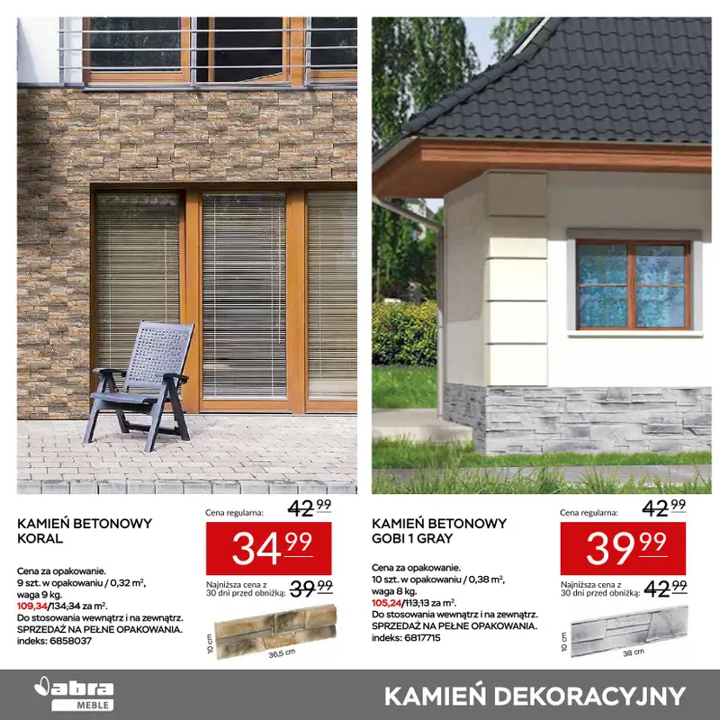 Abra Meble - gazetka promocyjna Panele, lamele, kamienie dekoracyjne od wtorku 17.03 do czwartku 26.03 - strona 18