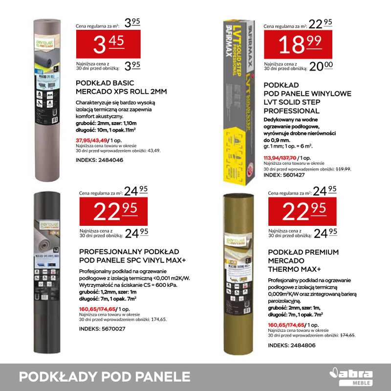 Abra Meble - gazetka promocyjna Panele, lamele, kamienie dekoracyjne od wtorku 17.03 do czwartku 26.03 - strona 15