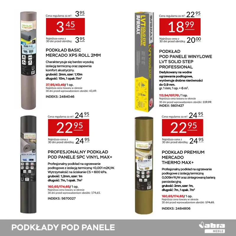 Abra Meble - gazetka promocyjna Panele, lamele, kamienie dekoracyjne od wtorku 17.03 do czwartku 26.03 - strona 15
