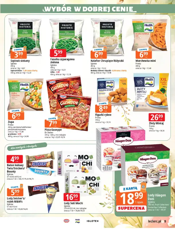 Leclerc - gazetka promocyjna Święta wielkanocne od wtorku 17.03 do niedzieli 29.03 - strona 9