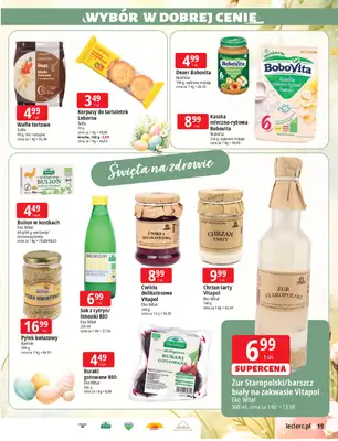 Leclerc - gazetka promocyjna Święta wielkanocne od wtorku 17.03 do niedzieli 29.03 - strona 19