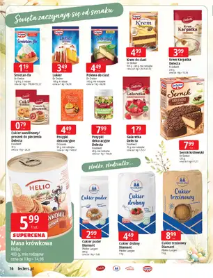 Leclerc - gazetka promocyjna Święta wielkanocne od wtorku 17.03 do niedzieli 29.03 - strona 16