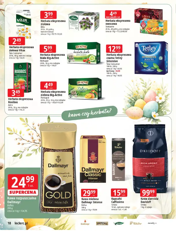 Leclerc - gazetka promocyjna Święta wielkanocne od wtorku 17.03 do niedzieli 29.03 - strona 18