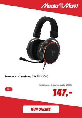 Zestaw słuchawkowy ISY IGH-3000