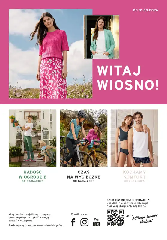 Tchibo - gazetka promocyjna Codzienna harmonia od wtorku 24.03 do niedzieli 26.04 - strona 15