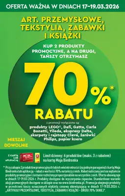 Biedronka - gazetka promocyjna Od poniedziałku od poniedziałku 16.03 do soboty 21.03 - strona 80