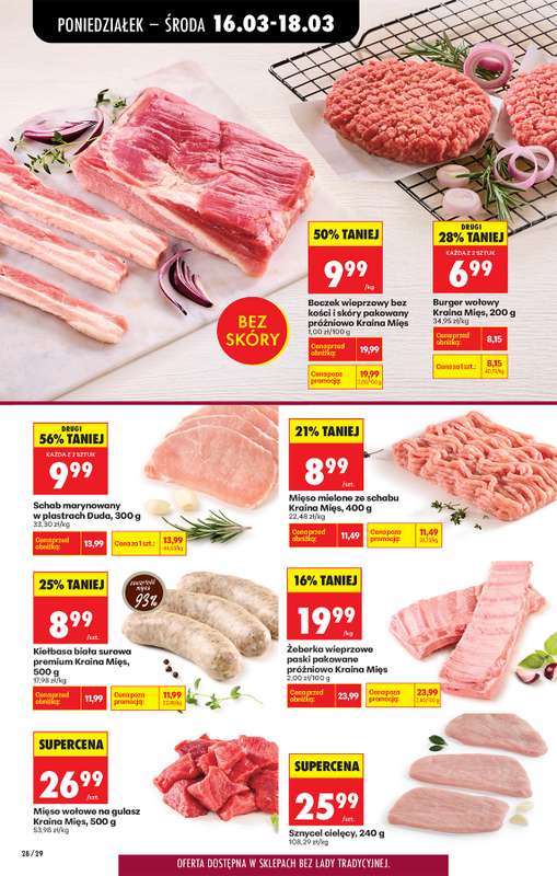 Biedronka - gazetka promocyjna Od poniedziałku od poniedziałku 16.03 do soboty 21.03 - strona 36