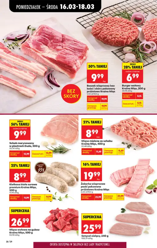 Biedronka - gazetka promocyjna Od poniedziałku od poniedziałku 16.03 do soboty 21.03 - strona 36