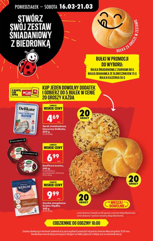 Biedronka - gazetka promocyjna Od poniedziałku od poniedziałku 16.03 do soboty 21.03 - strona 40