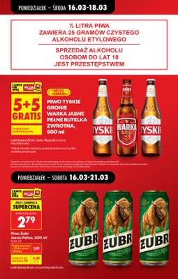 Biedronka - gazetka promocyjna Od poniedziałku, Z ladą tradycyjną od poniedziałku 16.03 do soboty 21.03 - strona 19