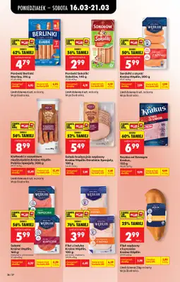 Biedronka - gazetka promocyjna Od poniedziałku, Z ladą tradycyjną od poniedziałku 16.03 do soboty 21.03 - strona 46