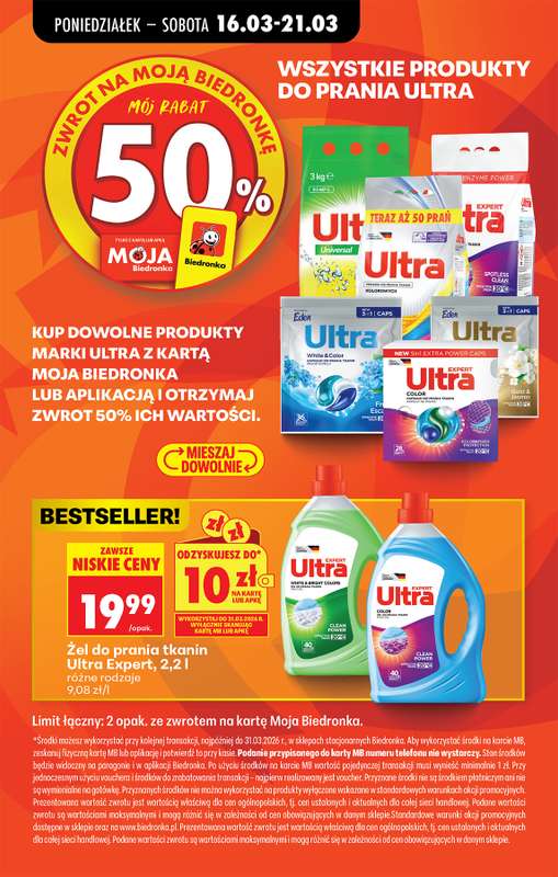 Biedronka - gazetka promocyjna Od poniedziałku, Z ladą tradycyjną od poniedziałku 16.03 do soboty 21.03 - strona 23