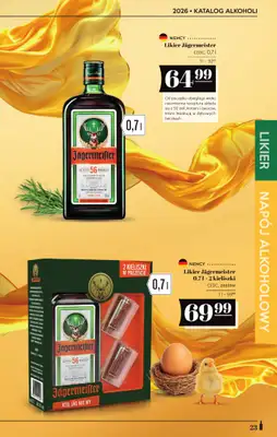 POLOmarket - gazetka promocyjna Katalog alkoholi  do soboty 04.04 - strona 23