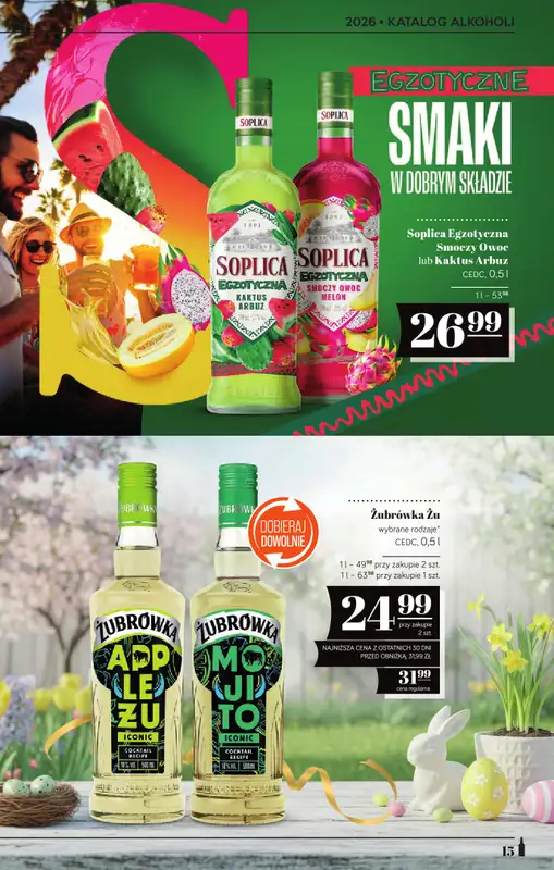 POLOmarket - gazetka promocyjna Katalog alkoholi  do soboty 04.04 - strona 15