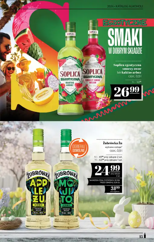 POLOmarket - gazetka promocyjna Katalog alkoholi  do soboty 04.04 - strona 15