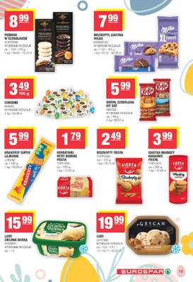 SPAR - gazetka promocyjna Gazetka Eurospar od poniedziałku 23.03 do soboty 04.04 - strona 19