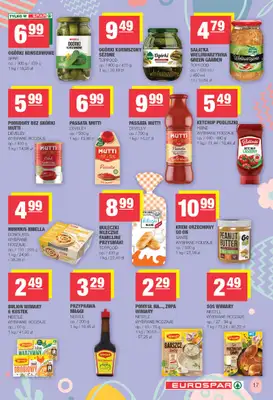 SPAR - gazetka promocyjna Gazetka Eurospar od poniedziałku 23.03 do soboty 04.04 - strona 17