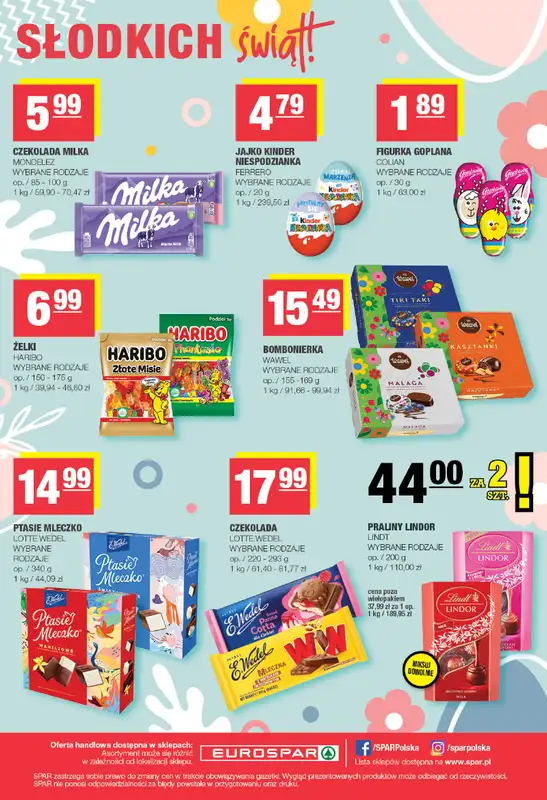 SPAR - gazetka promocyjna Gazetka Eurospar od poniedziałku 23.03 do soboty 04.04 - strona 24