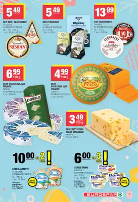 SPAR - gazetka promocyjna Gazetka Eurospar od poniedziałku 23.03 do soboty 04.04 - strona 7