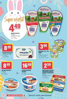 SPAR - gazetka promocyjna Gazetka Eurospar od poniedziałku 23.03 do soboty 04.04 - strona 4