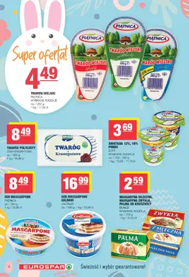 SPAR - gazetka promocyjna Gazetka Eurospar od poniedziałku 23.03 do soboty 04.04 - strona 4