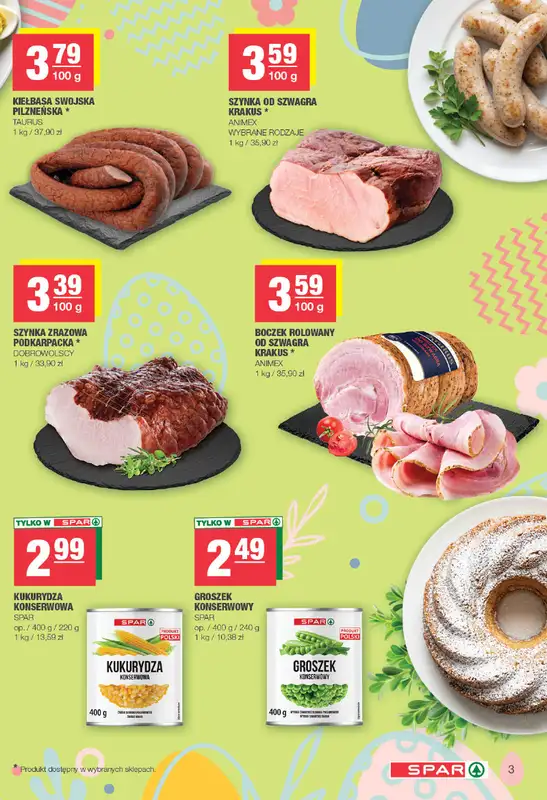 SPAR - gazetka promocyjna Gazetka Spar   - strona 3