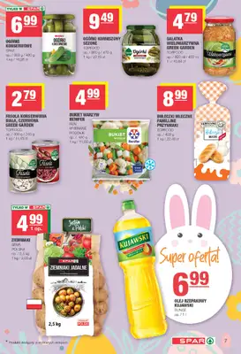 SPAR - gazetka promocyjna Gazetka Spar od poniedziałku 23.03 do soboty 04.04 - strona 7