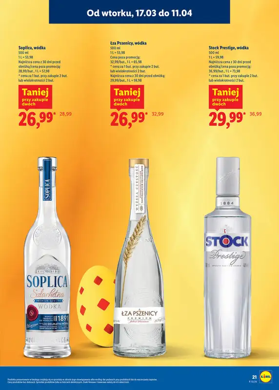 Lidl - gazetka promocyjna Katalog alkoholi mocnych i win  do soboty 11.04 - strona 21