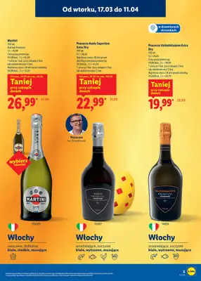 Lidl - gazetka promocyjna Katalog alkoholi mocnych i win  do soboty 11.04 - strona 5