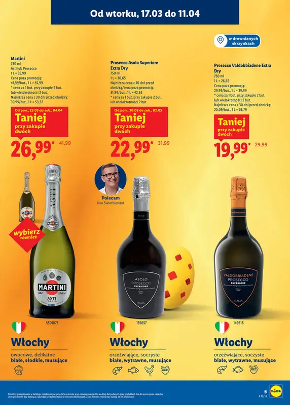 Lidl - gazetka promocyjna Katalog alkoholi mocnych i win  do soboty 11.04 - strona 5