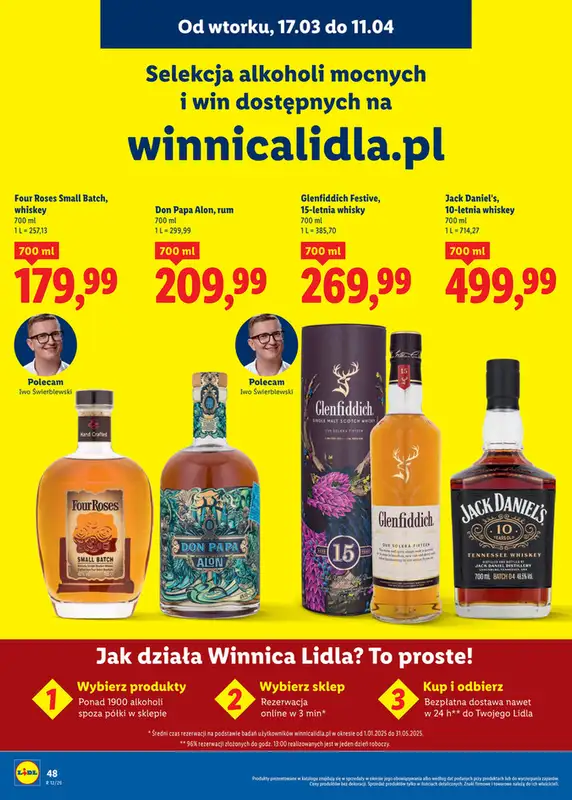 Lidl - gazetka promocyjna Katalog alkoholi mocnych i win  do soboty 11.04 - strona 48