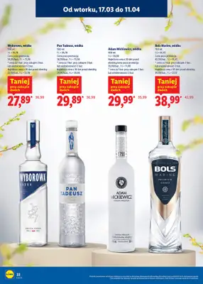 Lidl - gazetka promocyjna Katalog alkoholi mocnych i win  do soboty 11.04 - strona 22