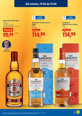 Lidl - gazetka promocyjna Katalog alkoholi mocnych i win  do soboty 11.04 - strona 33