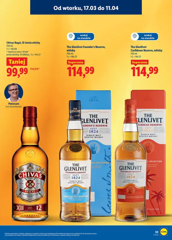 Lidl - gazetka promocyjna Katalog alkoholi mocnych i win  do soboty 11.04 - strona 33