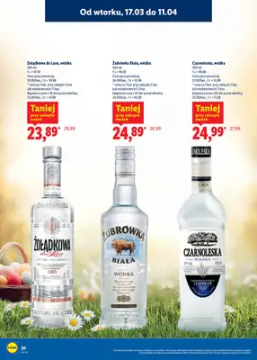 Lidl - gazetka promocyjna Katalog alkoholi mocnych i win  do soboty 11.04 - strona 20