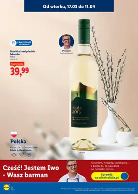 Lidl - gazetka promocyjna Katalog alkoholi mocnych i win  do soboty 11.04 - strona 2
