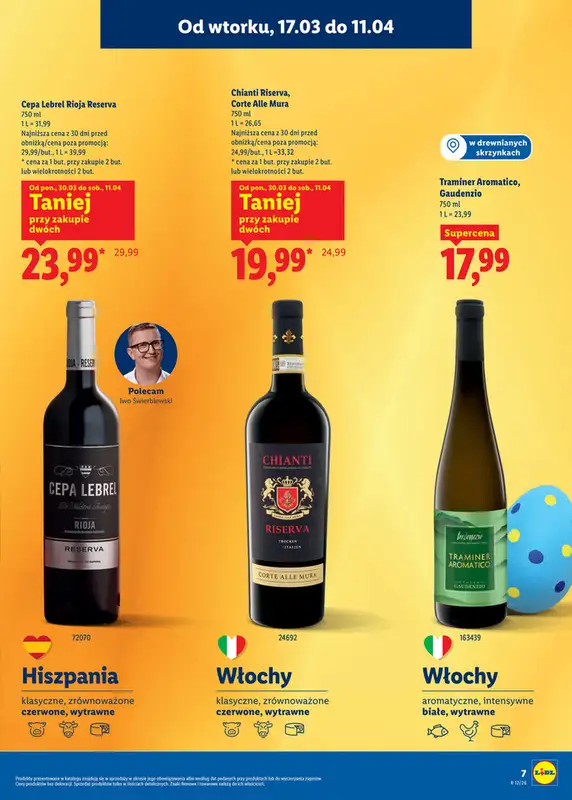 Lidl - gazetka promocyjna Katalog alkoholi mocnych i win  do soboty 11.04 - strona 7