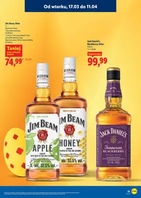 Lidl - gazetka promocyjna Katalog alkoholi mocnych i win  do soboty 11.04 - strona 31