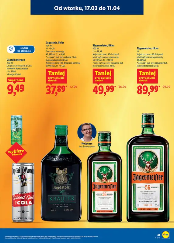 Lidl - gazetka promocyjna Katalog alkoholi mocnych i win  do soboty 11.04 - strona 41
