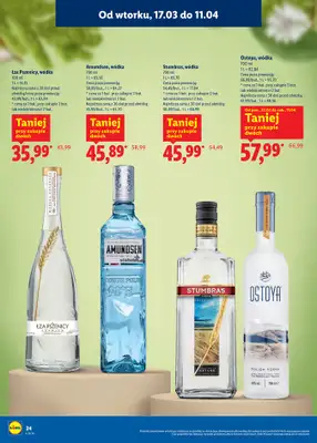 Lidl - gazetka promocyjna Katalog alkoholi mocnych i win  do soboty 11.04 - strona 24