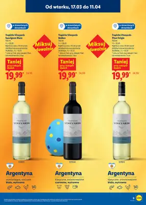 Lidl - gazetka promocyjna Katalog alkoholi mocnych i win  do soboty 11.04 - strona 9