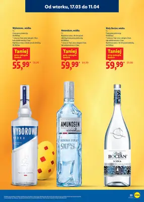 Lidl - gazetka promocyjna Katalog alkoholi mocnych i win  do soboty 11.04 - strona 25