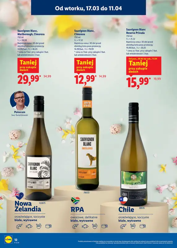 Lidl - gazetka promocyjna Katalog alkoholi mocnych i win  do soboty 11.04 - strona 12