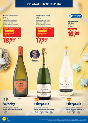 Lidl - gazetka promocyjna Katalog alkoholi mocnych i win  do soboty 11.04 - strona 4