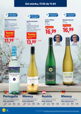 Lidl - gazetka promocyjna Katalog alkoholi mocnych i win  do soboty 11.04 - strona 16
