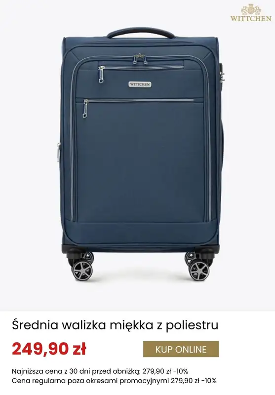 WIELKANOC - gazetka promocyjna Wittchen | Walizki na wielkanocną podróż od wtorku 17.03  - strona 5